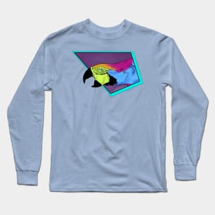 Neon parrot Long Sleeve T-Shirt